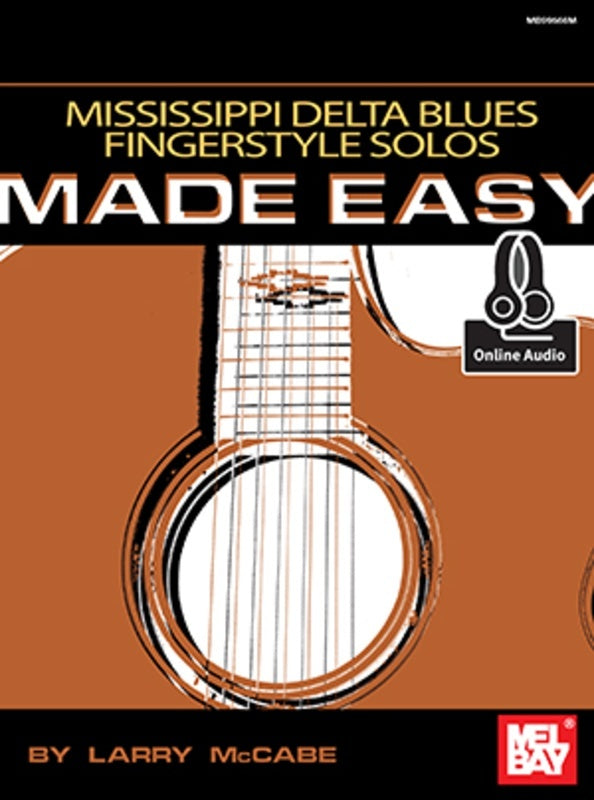 Mississippi Delta Blues Fingerstyle Solos Book/Oa