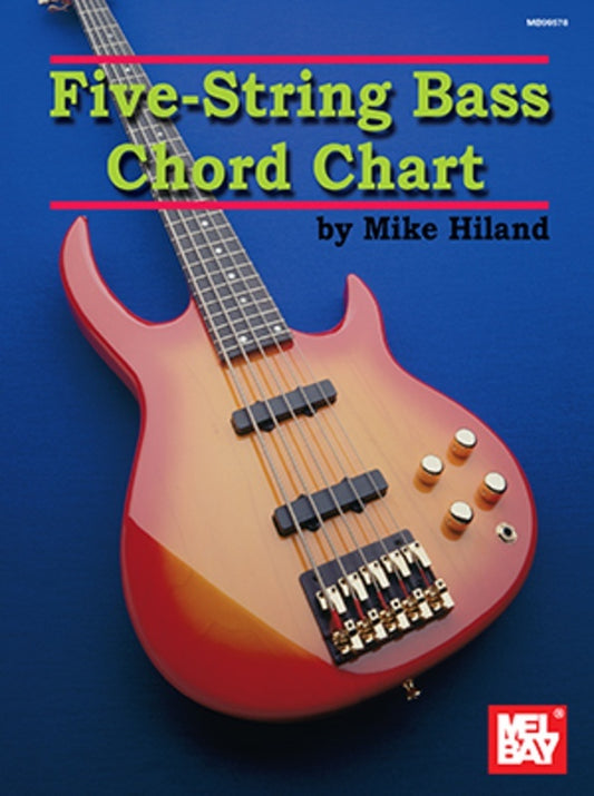 Five String Bass Chord Chart (Chart Only) Book