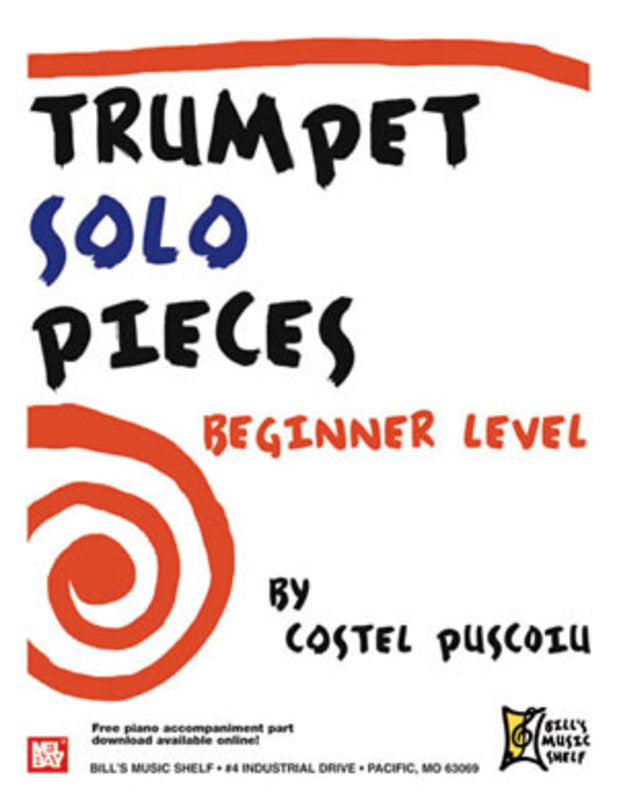 Trumpet Solo Pieces Beginner Level (Softcover Book/Online Media) Book