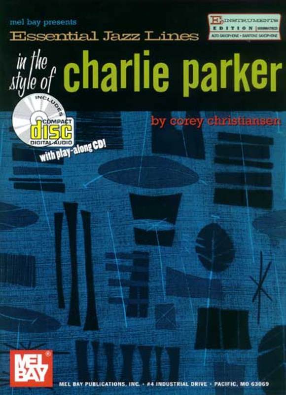Essential Jazz Lines Charlie Parker E Flat Book/CD