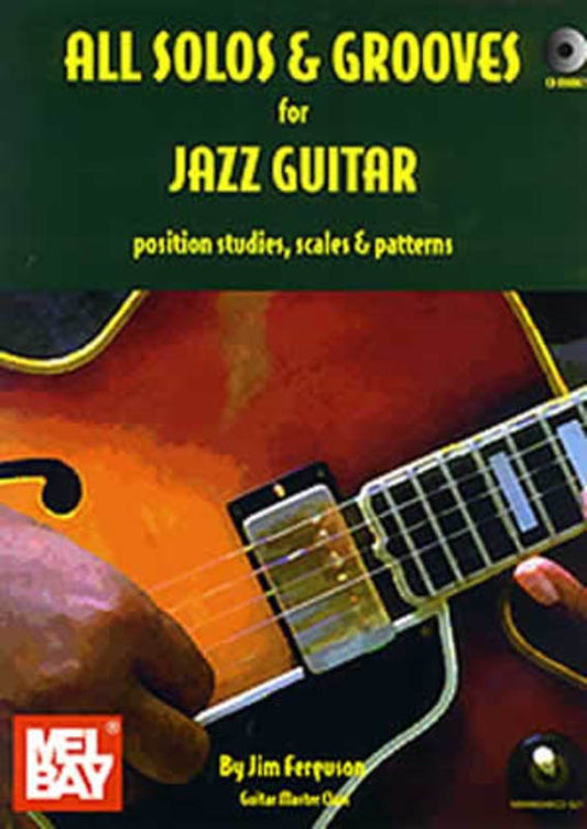 All Solos And Grooves For Jazz Guitar Softcover Book/CD