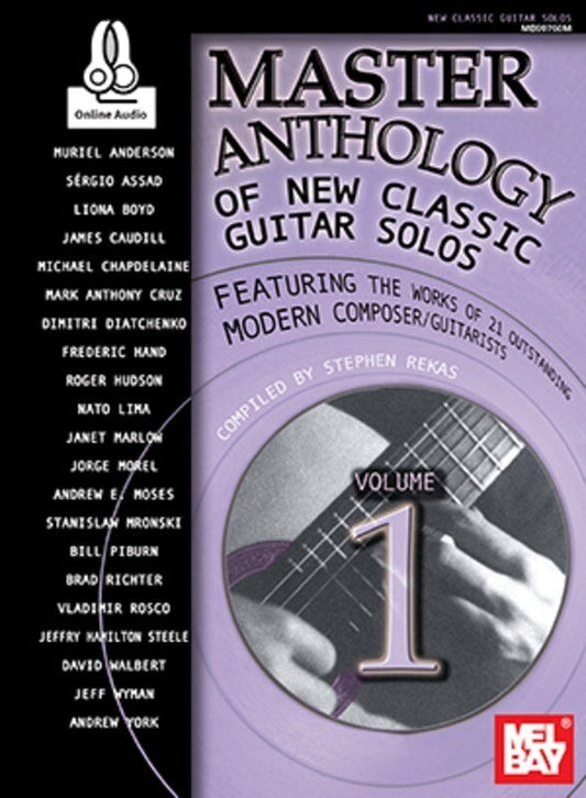 Master Anthology New Classic Guitar Solos 1 Book/CD