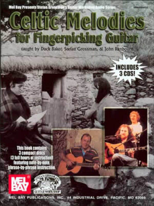 Celtic Melodies For Fingerpicking Guitar (Softcover Book/CD)