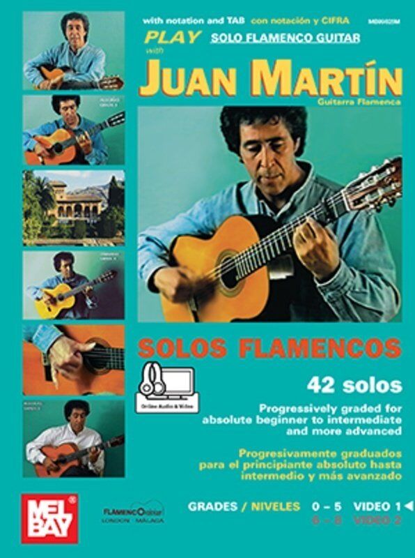 Play Solo Flamenco Guitar with Juan Martin Vol 1 Book & Online Audio/Video