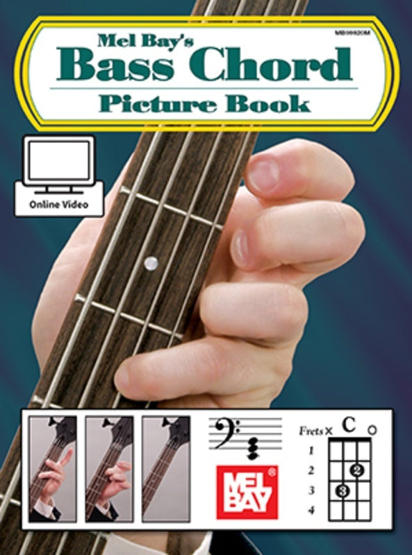 Bass Chord Picture Book/Ov (Softcover Book/Online Video) Book