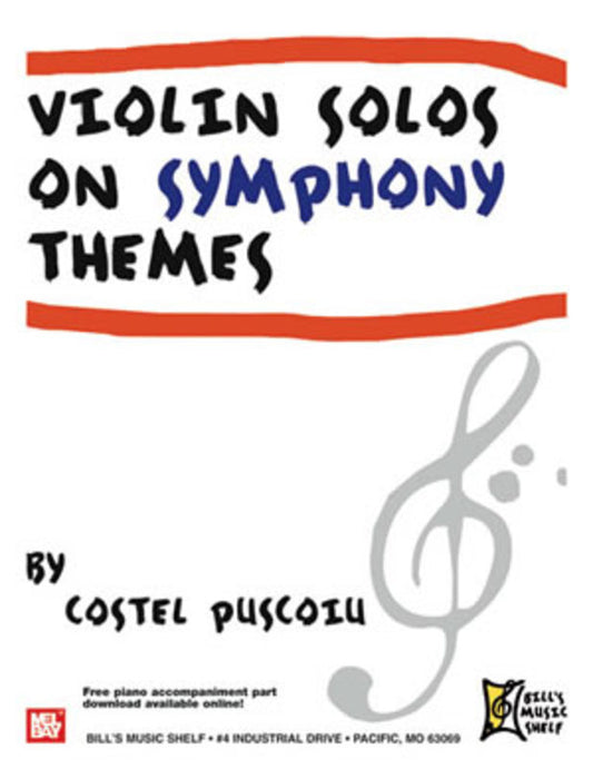 Violin Solos On Symphony Themes (Softcover Book/Online Media) Book
