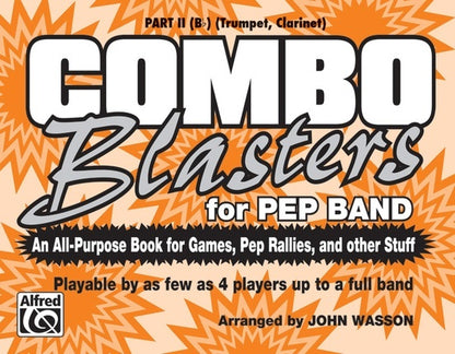 Combo Blasters For Pep Band Marching Band Part 2 B Flat