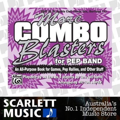 More Combo Blasters For Pep Band Marching Band Part 3 Bb Treble — view 2