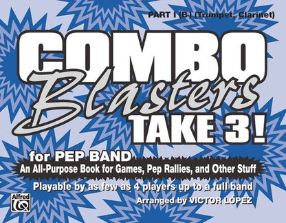 Combo Blasters Take 3 Marching Band Part 1 B Flat