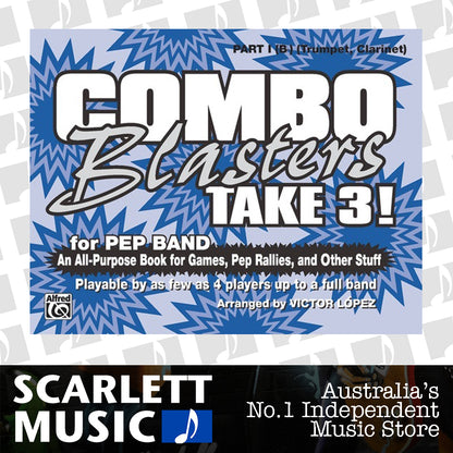 Combo Blasters Take 3 Marching Band Part 1 B Flat — view 2