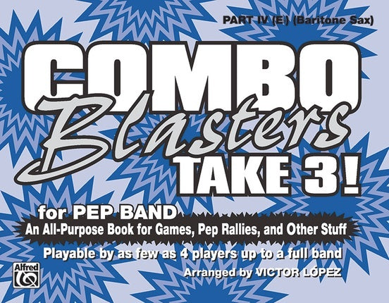 Combo Blasters Take 3 Marching Band Part 4 E Flat