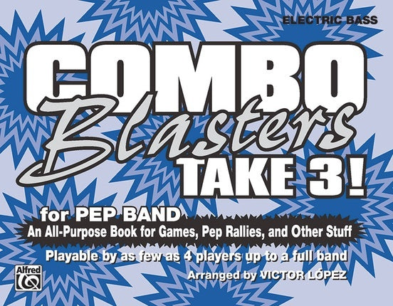 Combo Blasters Take 3 Marching Band Electric Bass
