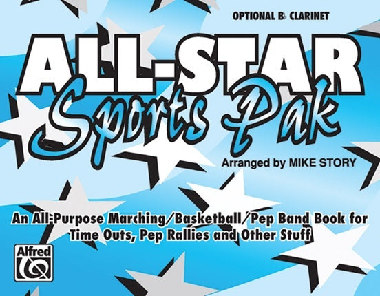 All Star Sports Pak MB Optional B Flat Clarinet Sheet Music