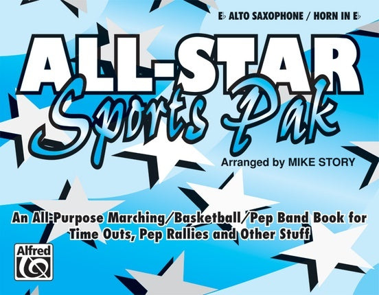 All Star Sports Pak MB E Flat Alto Saxophone Sheet Music