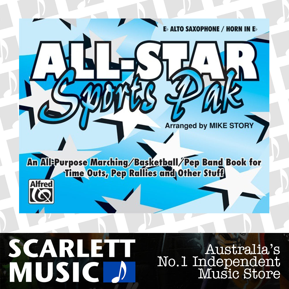 All Star Sports Pak MB E Flat Alto Saxophone Sheet Music — view 2