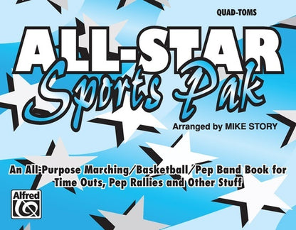 All Star Sports Pak MB Quad Toms - Concert Band Sheet Music