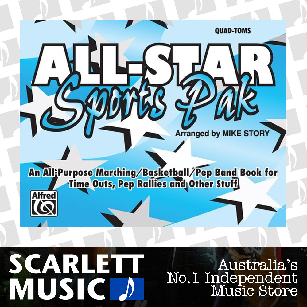 All Star Sports Pak MB Quad Toms - Concert Band Sheet Music — view 2