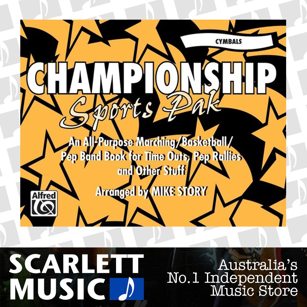 Championship Sports Pak Marching Band Cymbals — view 2