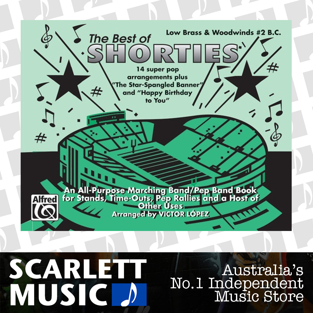 Best of Shorties Marching Band Sheet Music Gr 3-4 Low Brass WW No 2 BC — view 2