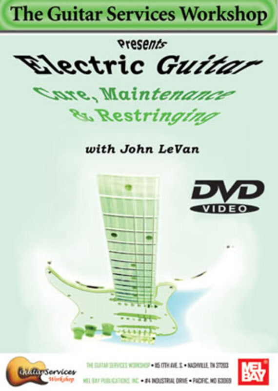 Electric Guitar Care Maintenance And Restringing (DVD Only)