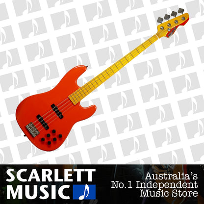 MarkBass MB GV 4 String Electric Bass Fiesta Red — view 2