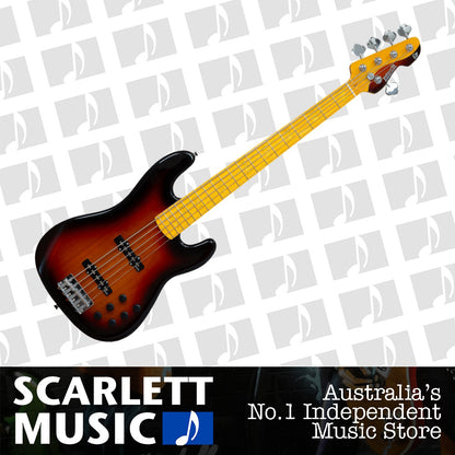 MarkBass MB GV 5 String Electric Bass 3 Tone Sunburst — view 2