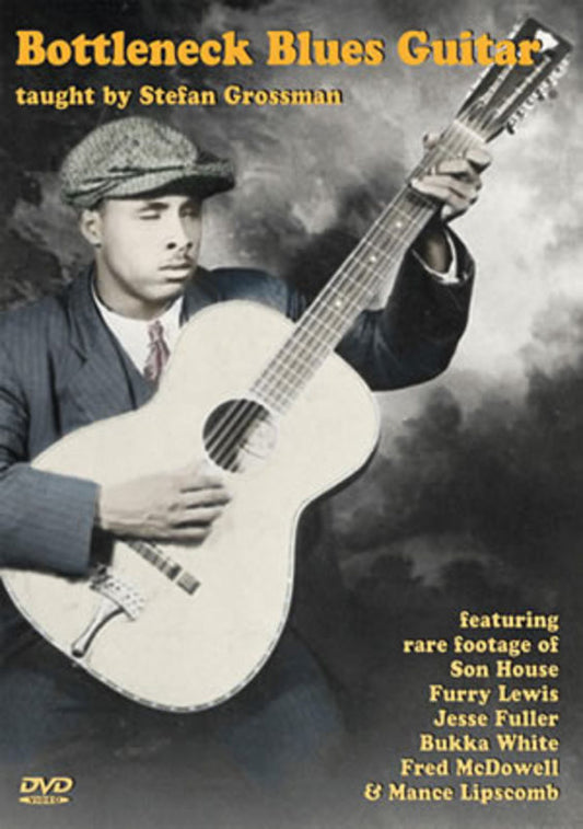 Bottleneck Blues Guitar 2DVD (2-DVD Set) Book