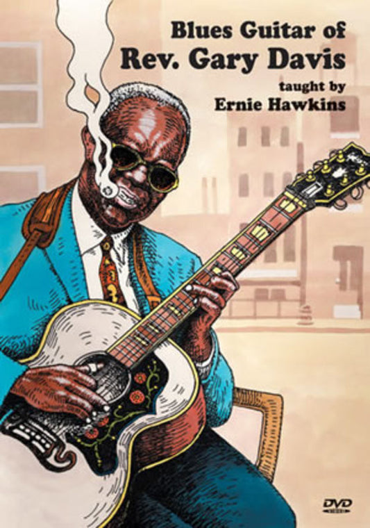 Blues Guitar Of Rev. Gary Davis (2-DVD Set) Book