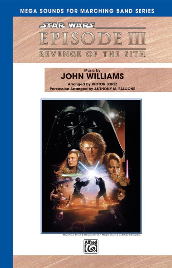 Star Wars Episode 3 Revenge of the Sith Concert Band Sheet Music Gr 3