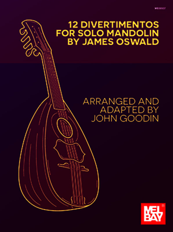 12 Divertimentos For Solo Mandolin Book