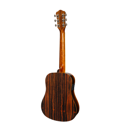Martinez '51 Series' Acoustic-Electric Babe Traveller Guitar Amara Gloss Finish MBT-51G-AMA — view 2