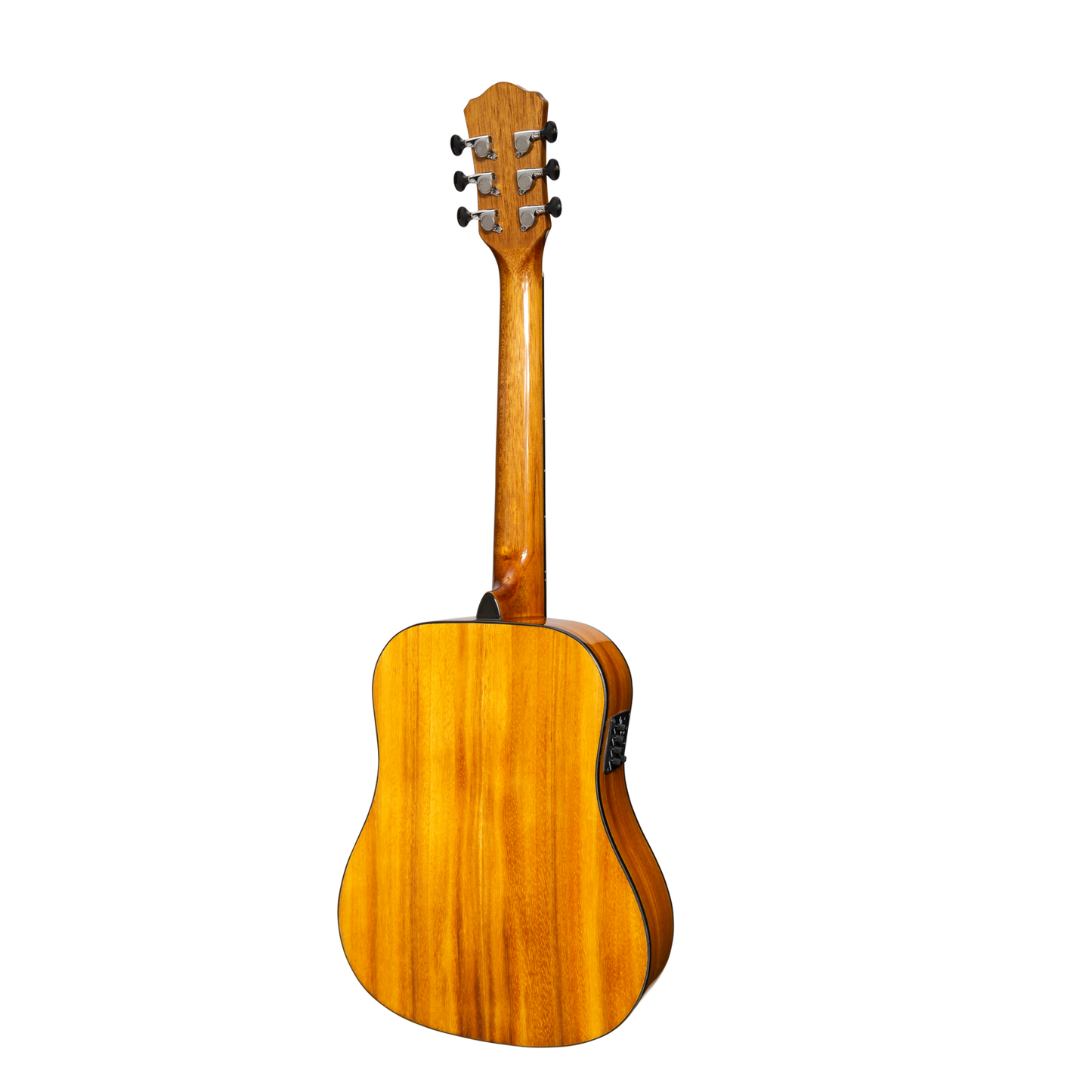 Martinez 51 Series Acoustic-Electric Babe Traveller Guitar Koa Gloss Finish — view 2