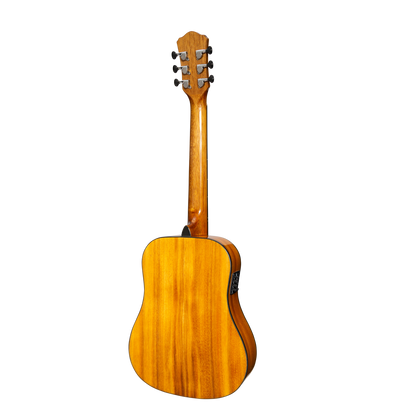 Martinez 51 Series Acoustic-Electric Babe Traveller Guitar Koa Gloss Finish — view 2