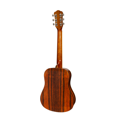 Martinez '51 Series' Left Handed Acoustic-Electric Babe Traveller Guitar Amara Gloss Finish — view 2