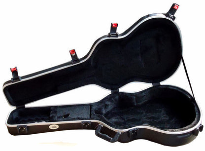 MBT ABS Acoustic Guitar Case for Parlour Guitars with TSA Latches, Black — view 2