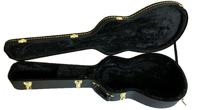 MBT Wooden Parlour Acoustic Guitar Case Black — view 3