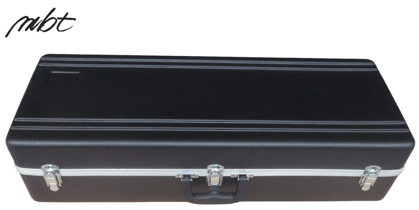 MBT ABS Tenor Saxophone Case with Padded Interior and Silver Latches