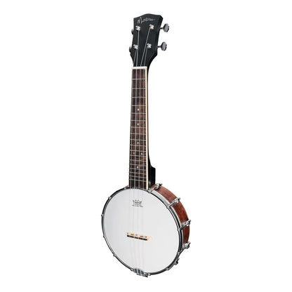 Martinez Southern Belle 24 Inch Banjo Ukulele MBU-24-NST Sunburst Satin with Padded Soft Case
