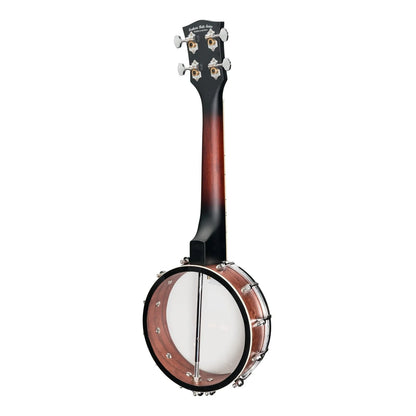 Martinez Southern Belle 24 Inch Banjo Ukulele MBU-24-NST Sunburst Satin with Padded Soft Case — view 2