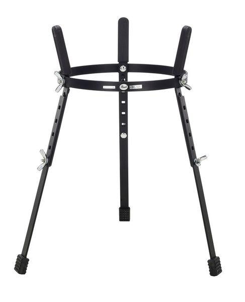 Pearl PC-125 Tumba Conga Stand with Adjustable Height and Angle, Black Metal Frame, Rubber Padding, Lifetime Warranty — view 2