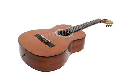 Martinez G-Series 3/4 Size Electric Classical Guitar with Built-in Tuner - Natural Gloss — view 3