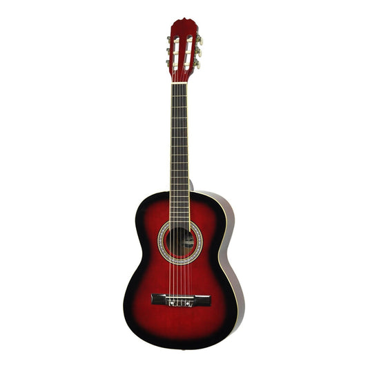 Martinez 3/4 Size Beginner Classical Guitar (Wine Red)