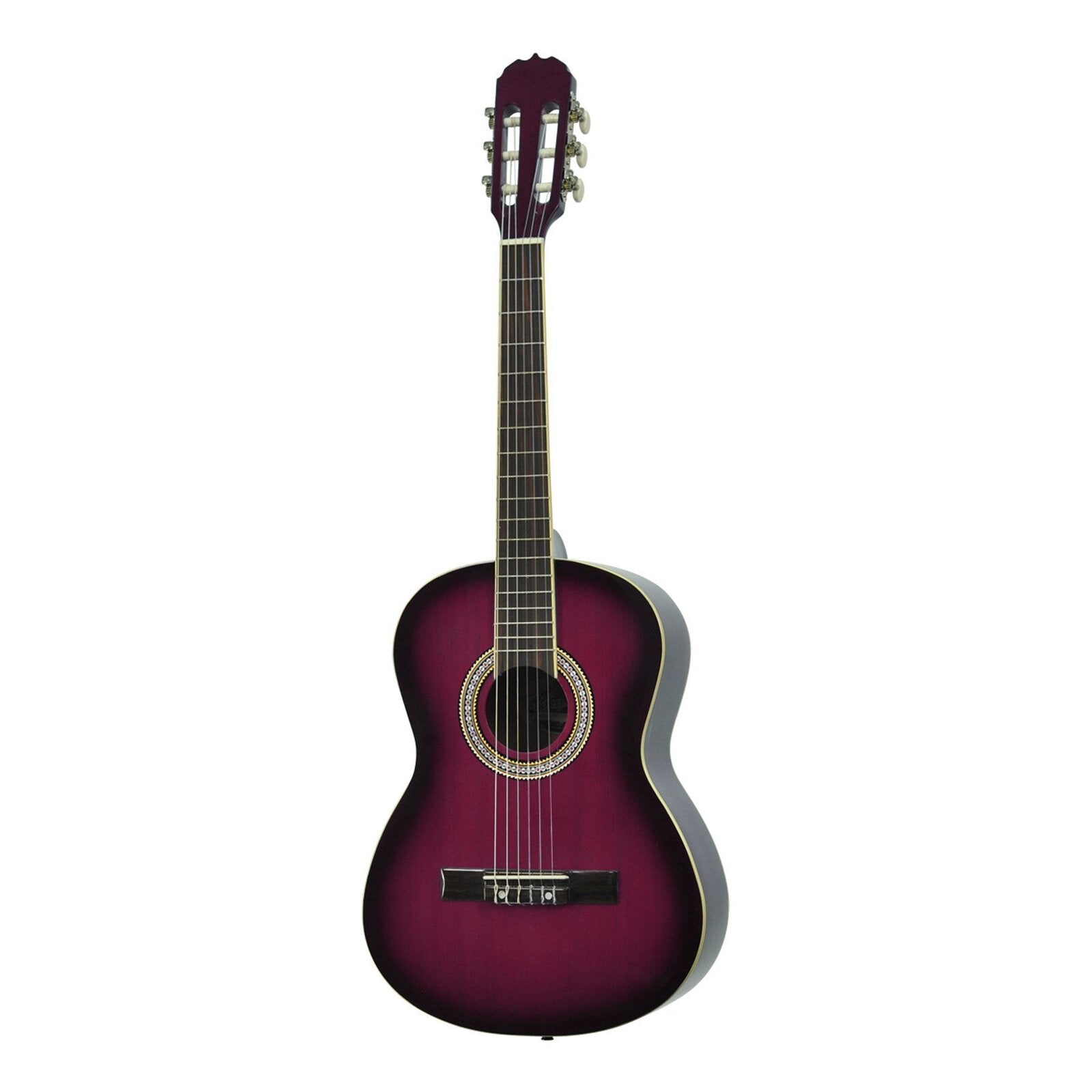 Martinez Full Size Beginner Classical Guitar (Plumburst)