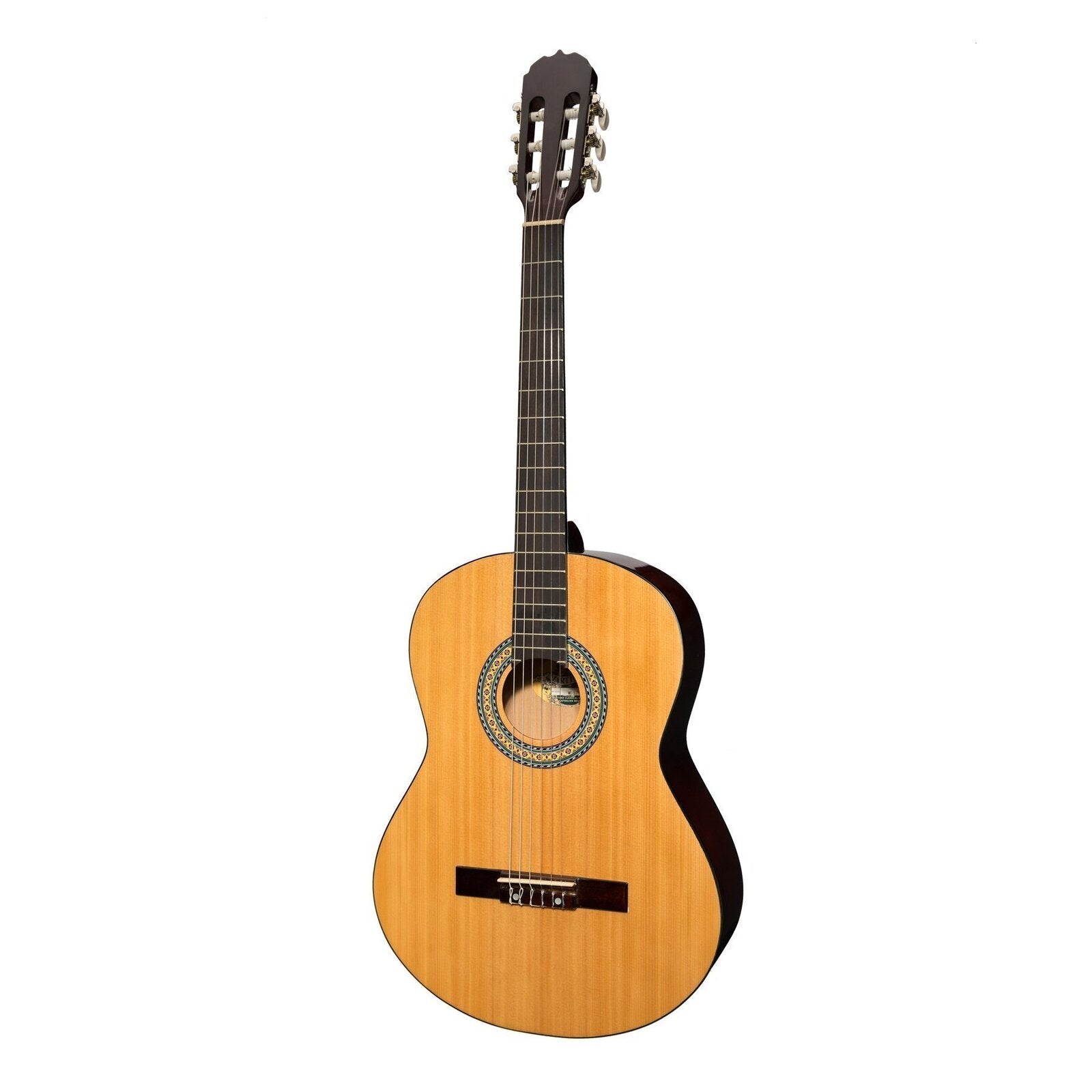 Martinez 'Slim Jim' Full Size Beginner Slim Neck Classical Guitar (Natural Gloss)