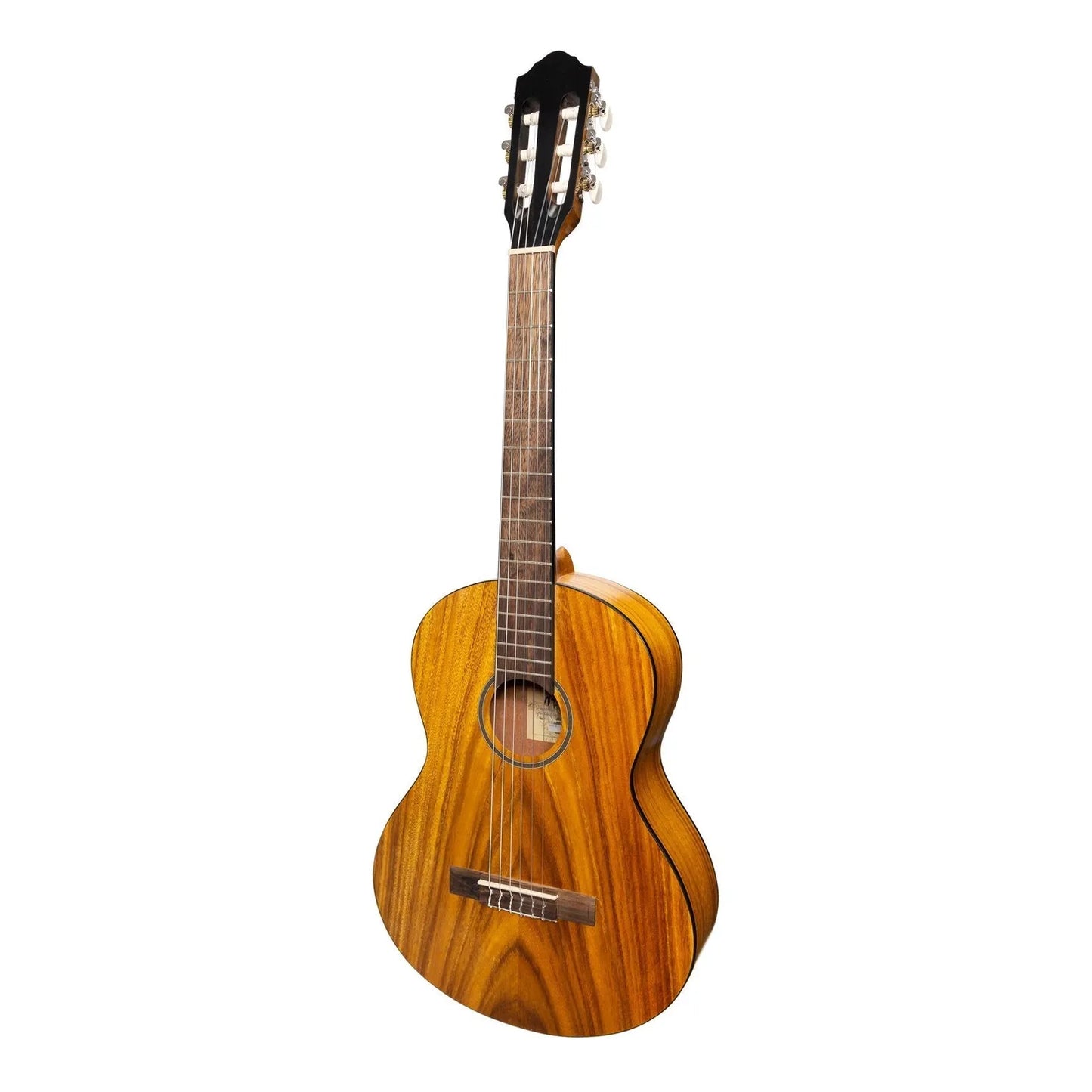 Martinez Slim Jim MC-SJ34T-KOA 3/4 Size Student Classical Guitar with Built-In Tuner