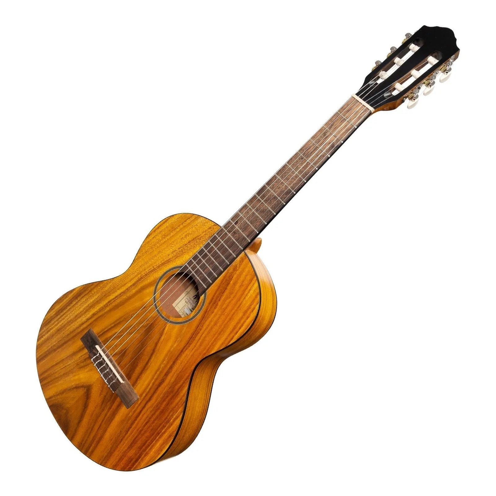 Martinez Slim Jim MC-SJ34T-KOA 3/4 Size Student Classical Guitar with Built-In Tuner — view 3