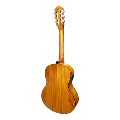 Martinez Slim Jim MC-SJ34T-KOA 3/4 Size Student Classical Guitar with Built-In Tuner — view 2