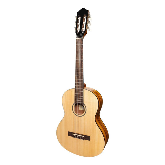 Martinez Slim Jim MC-SJ34T 3/4 Size Student Classical Guitar with Built-In Tuner (Spruce/Koa)