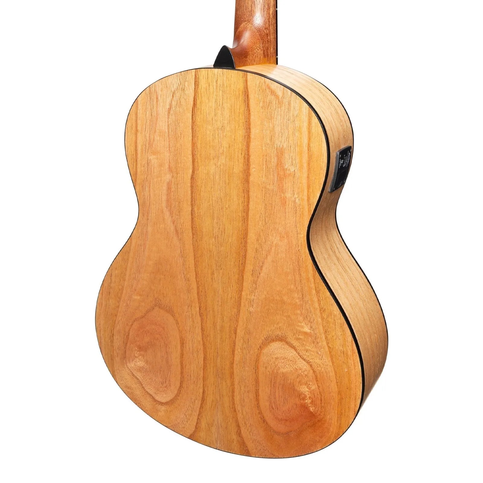 Martinez Slim Jim 3/4 Size Student Classical Guitar with Built-In Tuner - Spruce/Mahogany — view 5
