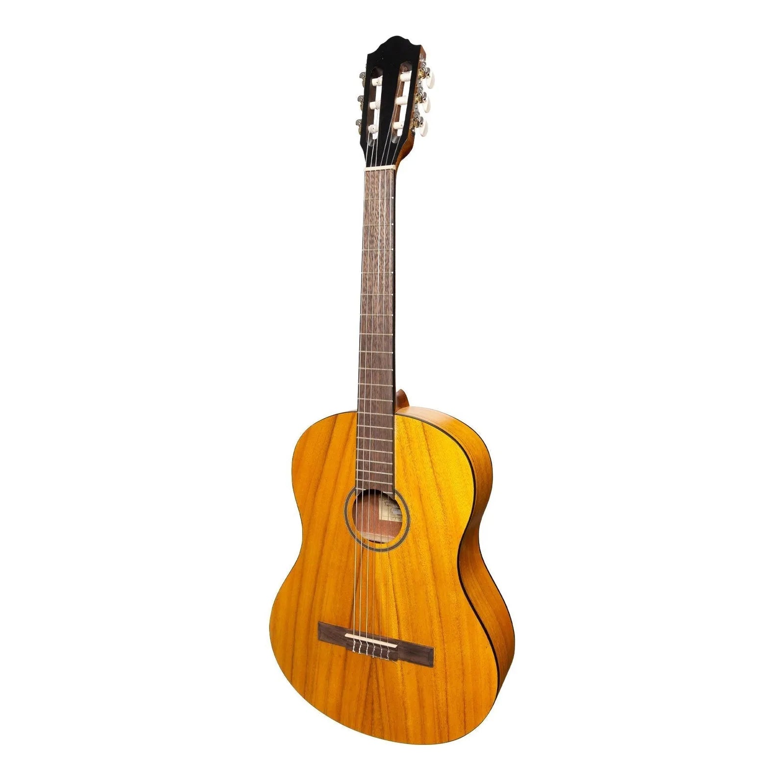 Martinez Slim Jim Full Size Student Classical Guitar with Built In Tuner - Koa Model MC-SJ44T-KOA